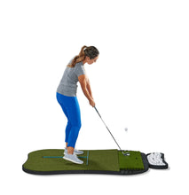 Load image into Gallery viewer, Fiberbuilt Hourglass Pro Studio Golf Mat Kit - Single Hitting, 5' x 4'