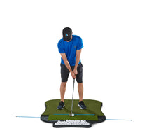 Load image into Gallery viewer, Fiberbuilt Hourglass Pro Studio Golf Mat Kit - Single Hitting, 5' x 4'