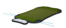 Load image into Gallery viewer, Fiberbuilt Hourglass Pro Studio Golf Mat Kit - Double Hitting, 6' x 4'