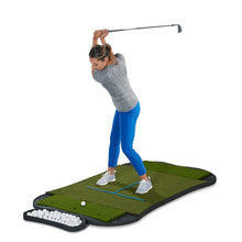 Load image into Gallery viewer, Fiberbuilt Hourglass Pro Studio Golf Mat Kit - Single Hitting, 5' x 4'