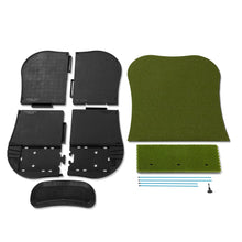 Load image into Gallery viewer, Fiberbuilt Hourglass Pro Studio Golf Mat Kit - Single Hitting, 5' x 4'