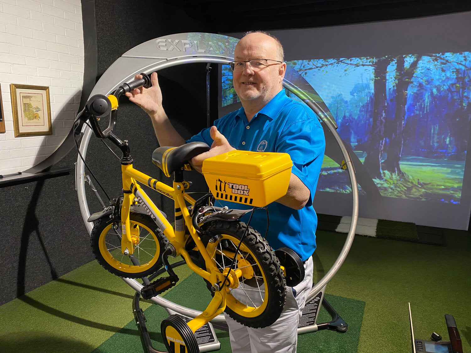 The golf swing? It's just like learning to ride a bike! – Explanar USA